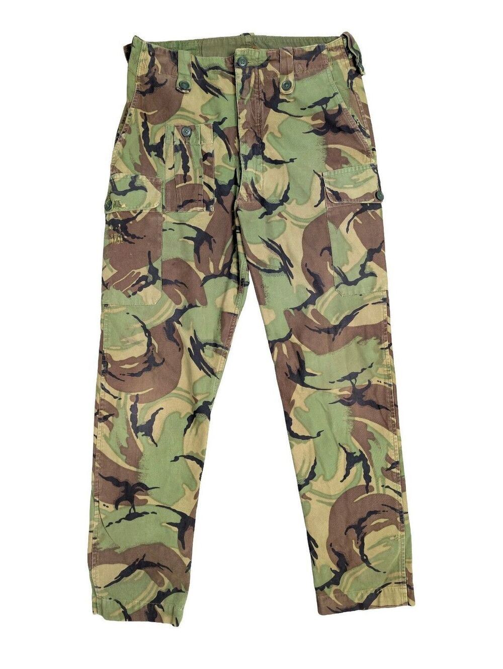 Vintage British Army 1968 Pattern DPM Trousers - 34x30